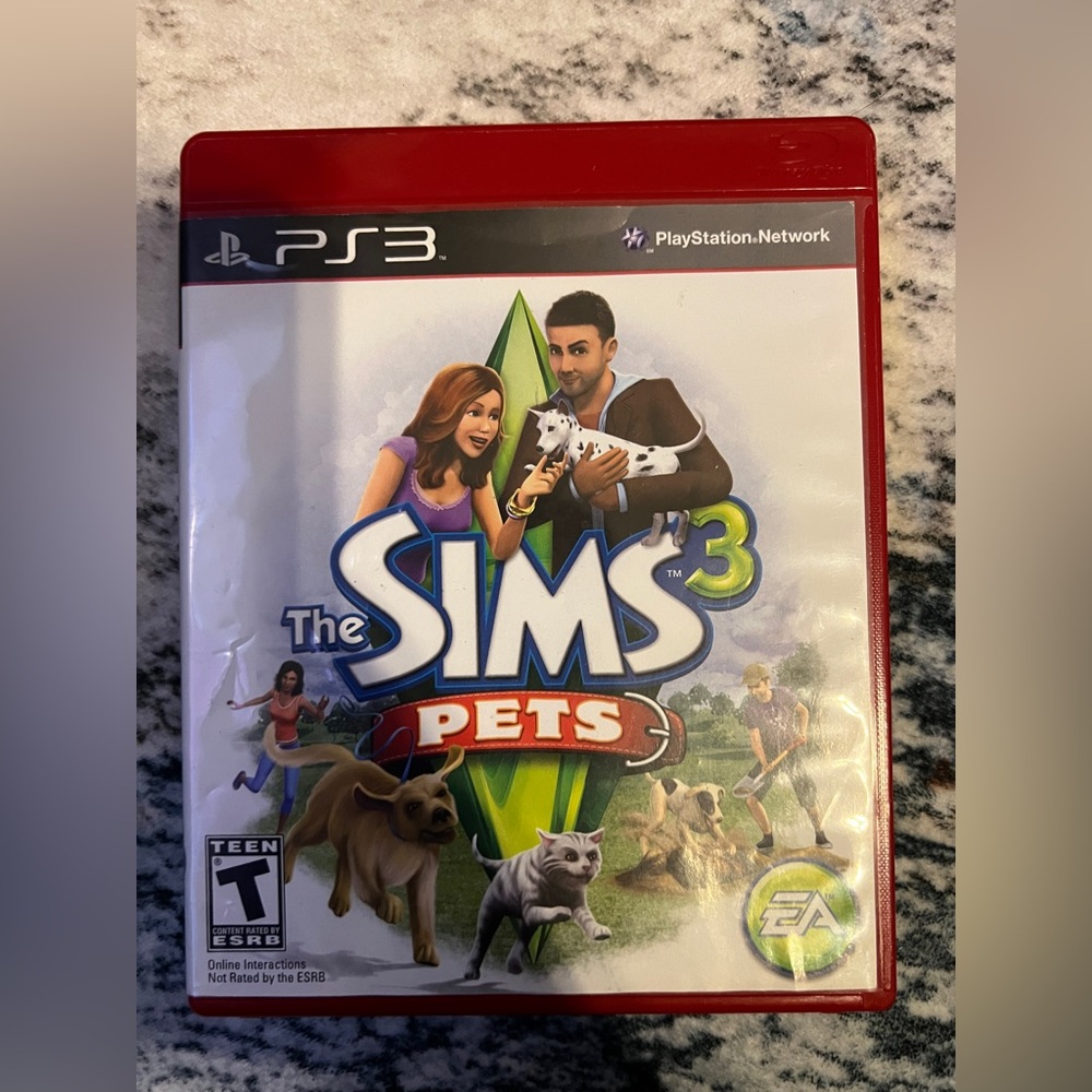 The Sims 3 Pets for PS3 - Red Case Edition